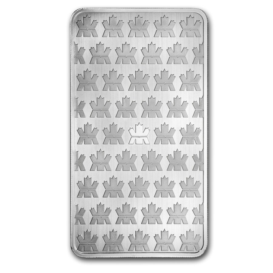 10 oz Royal Canadian Mint Silver Bar .9999