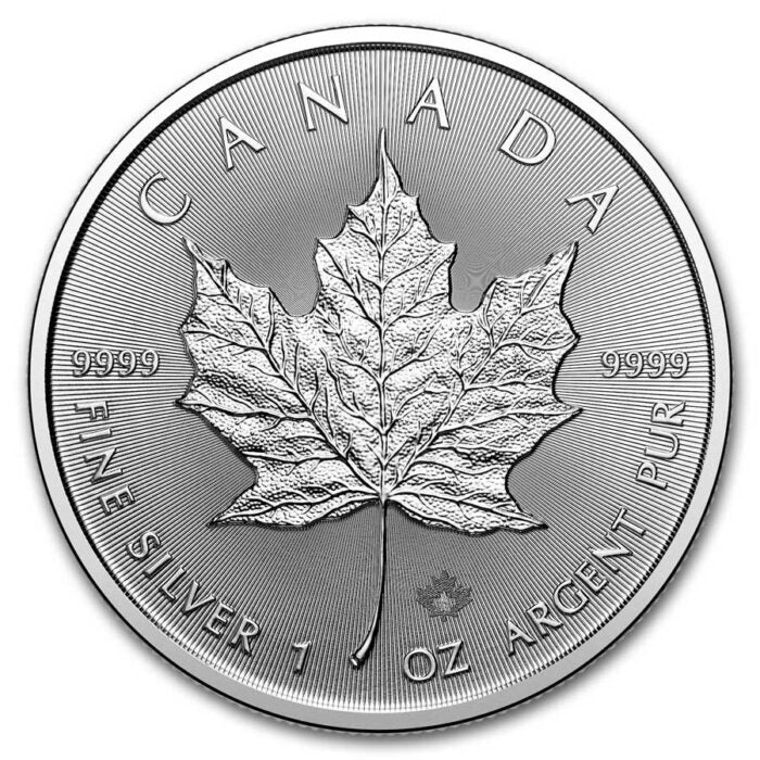 2025 1 oz Silver Maple Leaf Coin - Royal Canadian Mint