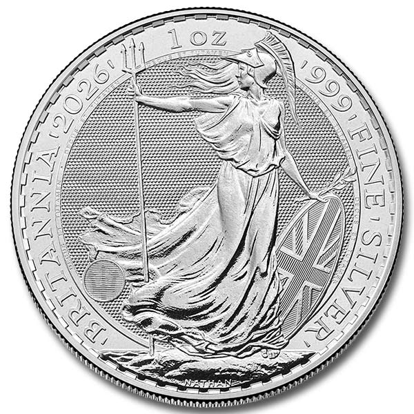 2026 1 oz Silver Britannia Coin
